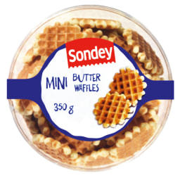 Sondey® Mini Waffers com Manteiga