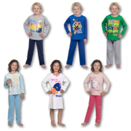 Pijama/Camisa de Noite para Criança