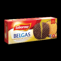 Saborosa Bolachas Belgas de Chocolate