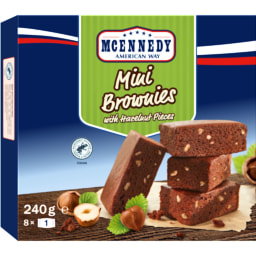 McEnnedy® Mini Brownies com Avelã