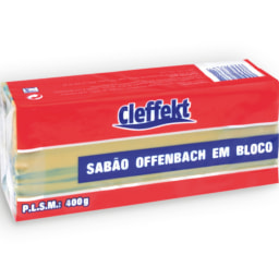 CLEFFEKT® Sabão Azul e Branco