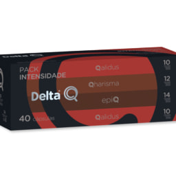 Delta Q® Cápsulas de Café Pack XL Qharacter / Intensidade