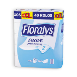 FLORALYS® Papel Higiénico 2 Folhas