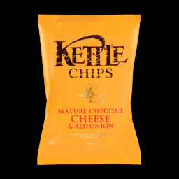 Kettle Chips Batatas Fritas com Cheddar e Cebola