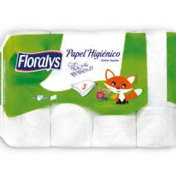 FLORALYS® Papel Higiénico 3 Folhas