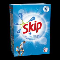 Skip Detergente em Pó Máquina Roupa Active Clean
