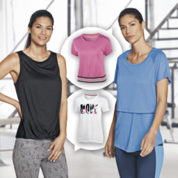ACTIVE TOUCH® T-Shirt Fitness para Senhora