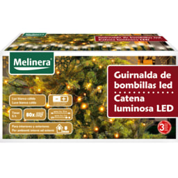 MELINERA® Corrente de Luzes 80 LEDs