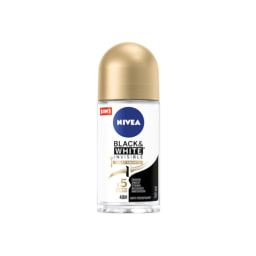 Nivea®  Desodorizante Spray / Roll-on Black & White Invisible Silky Smooth