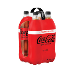 Coca-Cola® Refrigerante Cola Zero Açúcar Pack