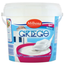 Milbona® Iogurte Grego Ligeiro/ com Açúcar de Cana