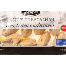 Deluxe® Pastéis de Bacalhau com Broa e Azeitona