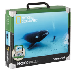 Mala com Puzzle National Geographic 2000 Peças