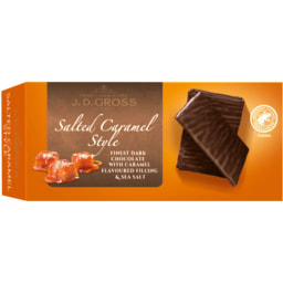 J. D. Gross® Chocolate Fino com Caramelo Salgado