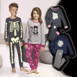 POCOPIANO® Pijama de Halloween para Criança