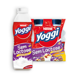 Iogurtes selecionados YOGGI® Sem Lactose