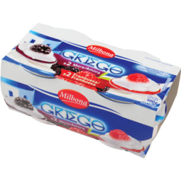 Milbona® Iogurte Grego Framboesa/Amora