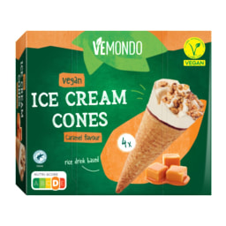 Vemondo® Gelado de Caramelo Salgado em Cone Vegan