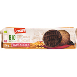 Sondey® Bio Bolachas de Aveia com Chocolate
