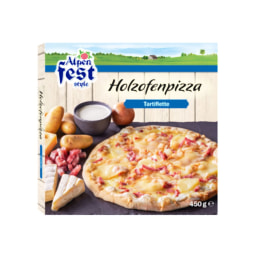 Alpenfest® Pizza em Forno de Lenha com Queijo Tartiflette