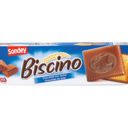 Sondey® Bolachas de Manteiga com Chocolate de Leite/ Preto