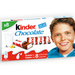 KINDER® Barrinhas de Chocolate 8 Unid.