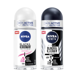 Nivea Roll-on Invisible Black/ White