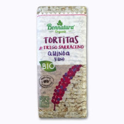 Tortitas de Quinoa e Linhaça Bio