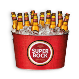 SUPER BOCK® Cerveja Pack Económico + Balde