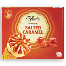 GELATELLI® Gelado Cone Caramelo Salgado