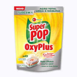 Super Pop OxyPlus Pastilhas Lava-loiça