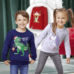 POCOPIANO® Sweatshirt de Natal para Criança