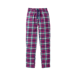 ESMARA LINGERIE® Calças de Pijama em Flanela para Senhora