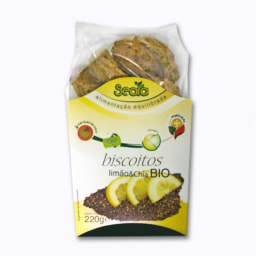Biscoitos de Limão e Chia Biológicos