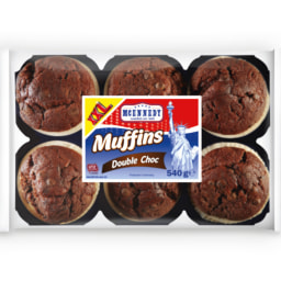 MCENNEDY® Muffins com Pedaços de Chocolate