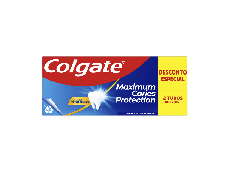 COLGATE - Dentífrico Anti Cáries - Twinpack