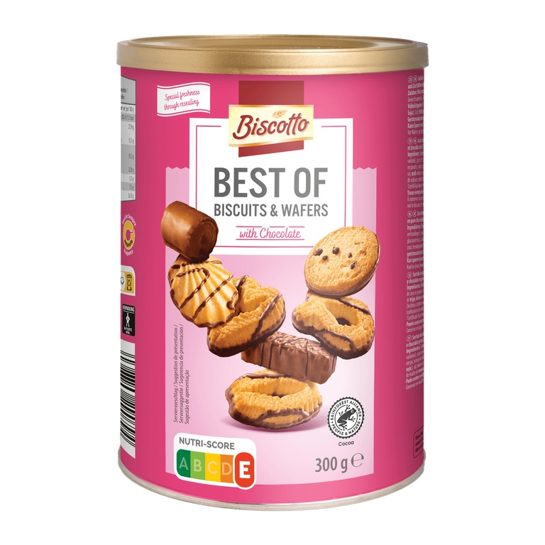 BISCOTTO® - Sortido de Biscoitos e Wafers