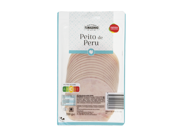 FUMADINHO - Peito Peru fatiado