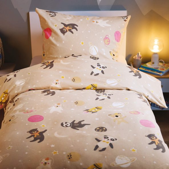 NOVITESSE® - Conjunto de Cama em Flanela