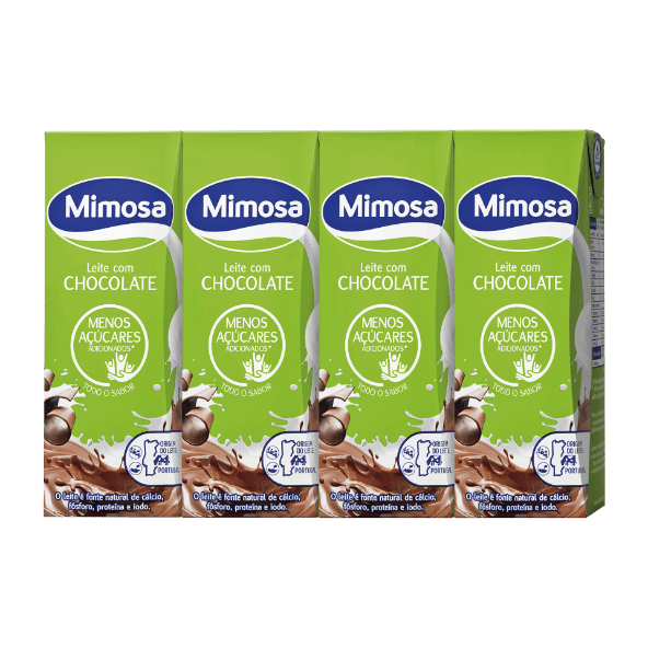 Mimosa Leite com Chocolate