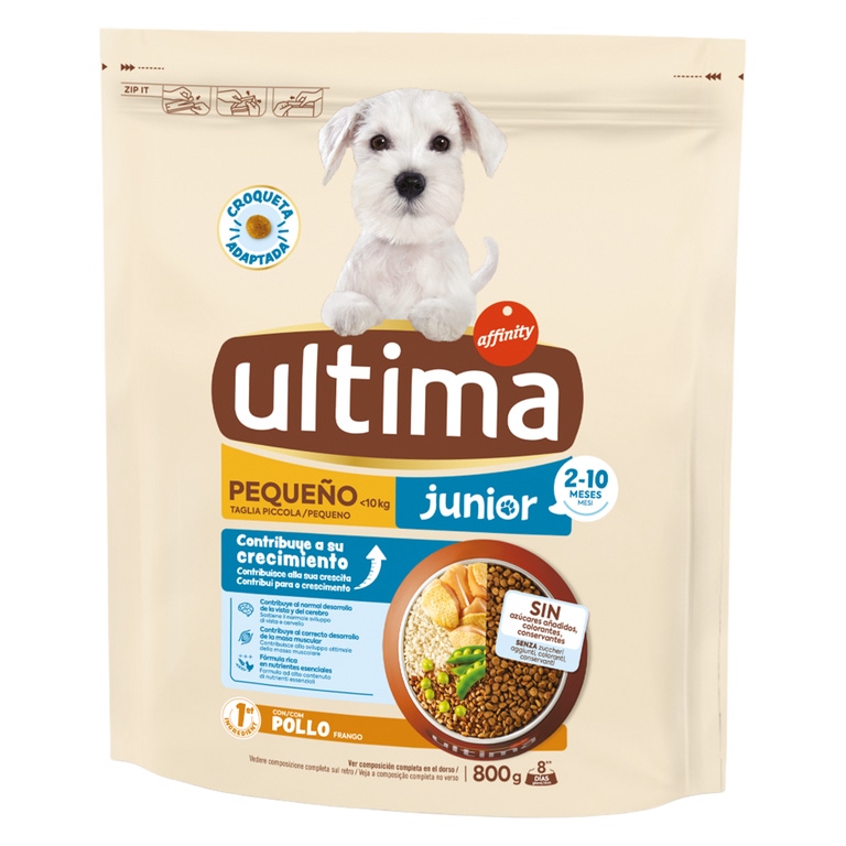 ULTIMA - Ração para Cão Mini Júnior com Frango