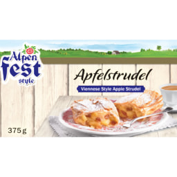 Alpenfest® Strudel de Maçã Receita de Viena