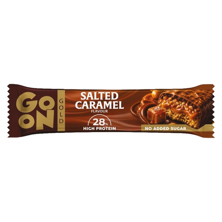 Barra Proteica de Caramelo Salgado e Amendoim