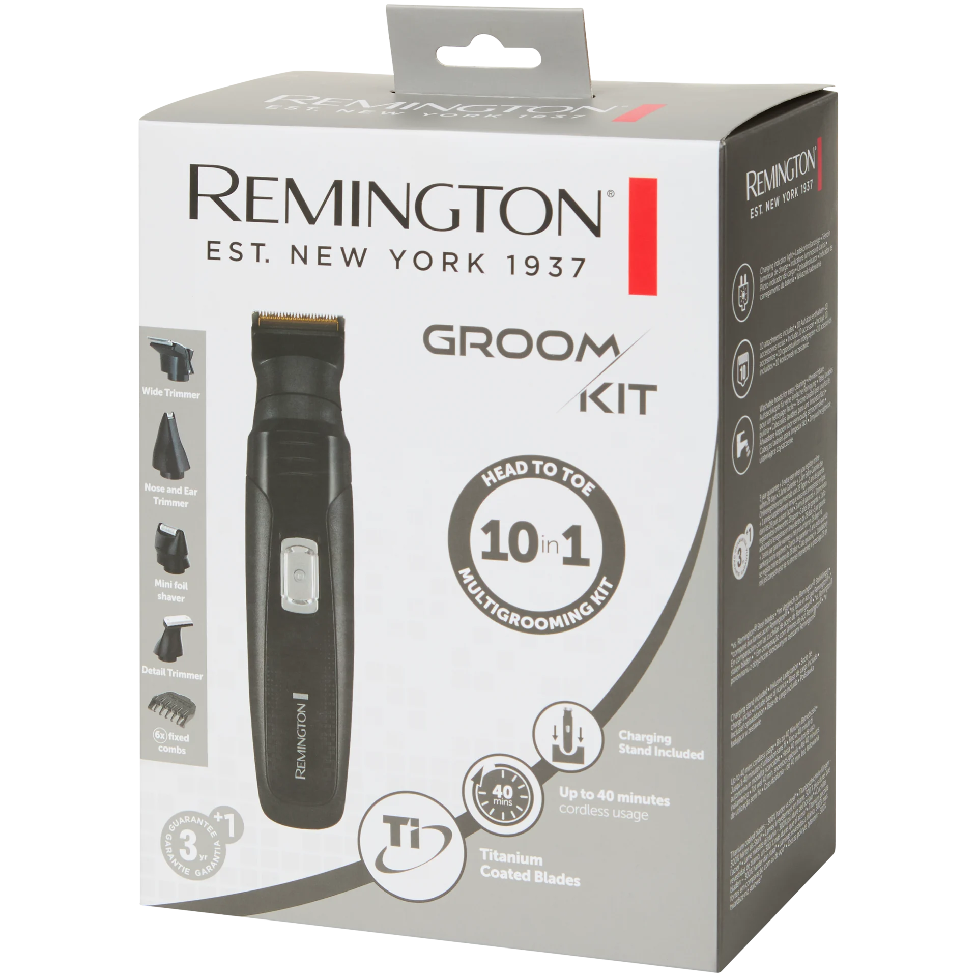 Conjunto de aparador 10 em 1 Remington