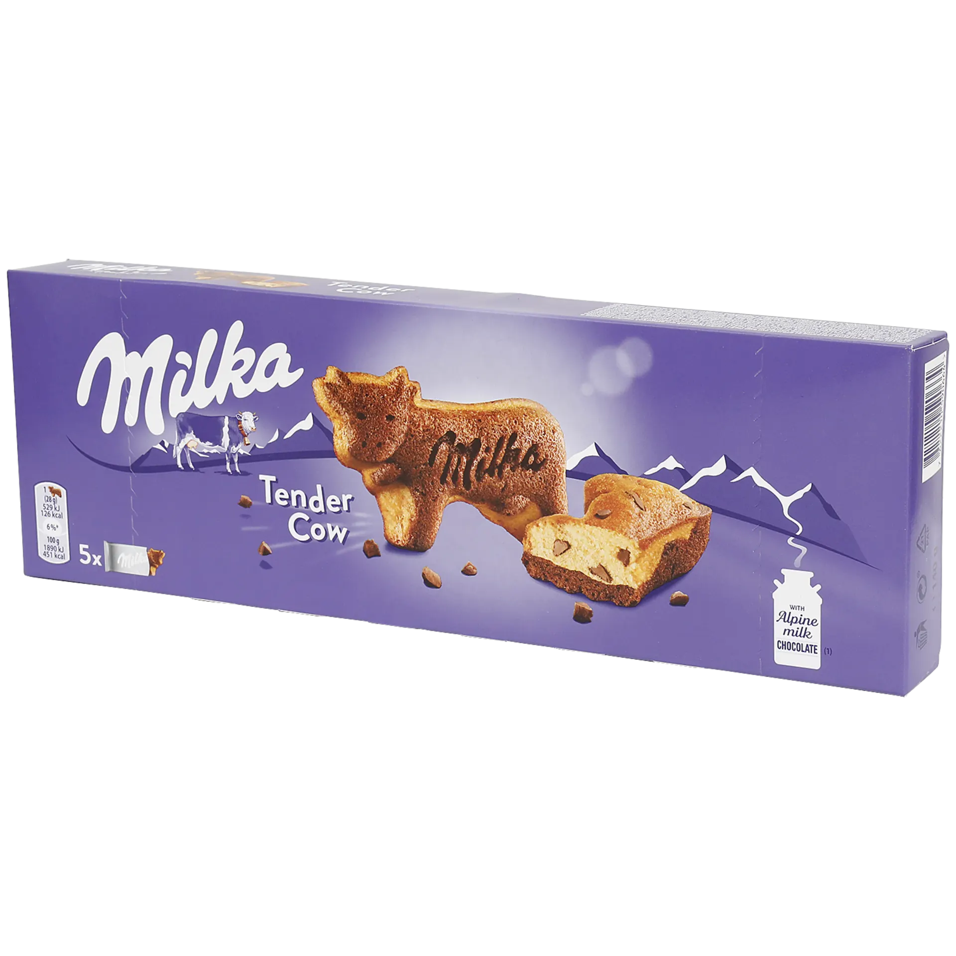 Bolos Milka Tender Cow