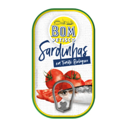 Bom Petisco Sardinhas em Tomate Biológico