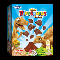Bolachas Mini Dinosaurus Cacau