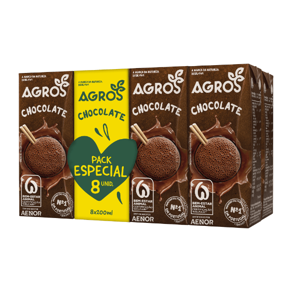 AGROS - Leite com Chocolate