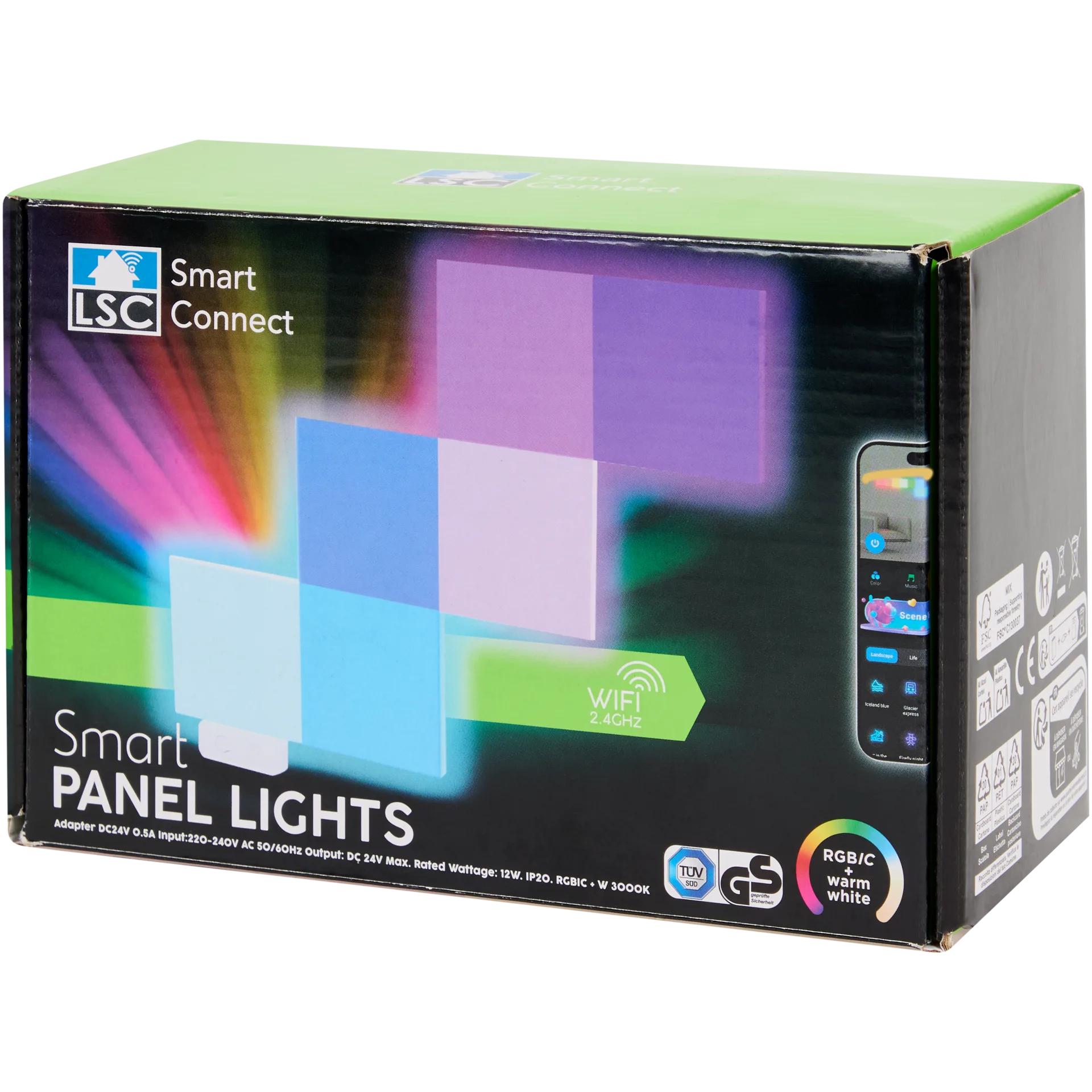 Painéis LED inteligentes LSC Smart Connect