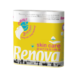 Renova® Papel Higiénico Skin Care Purissimo